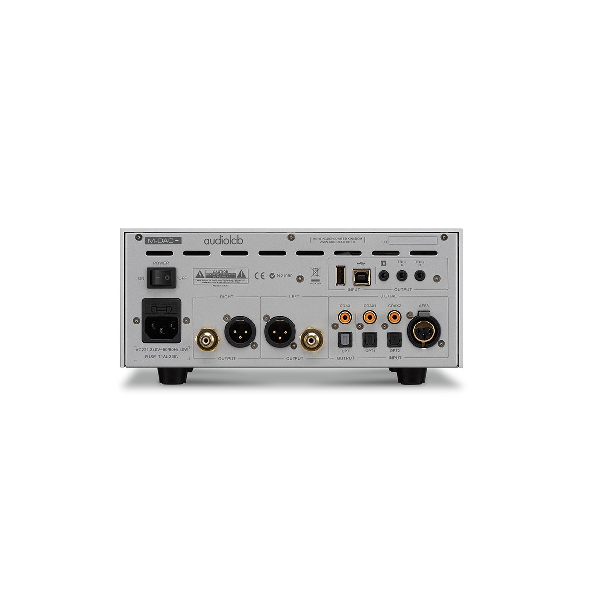 Yamaha r-n303 which dac uses number